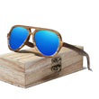 Laden Sie das Bild in den Galerie-Viewer, BAMBOO™ - 2024 N80071 Designer Sonnenbrille Handgefertigt aus Edlem Natur Holz