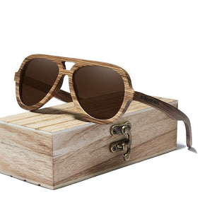 BAMBOO™ - 2024 N80071 Designer Sonnenbrille Handgefertigt aus Edlem Natur Holz